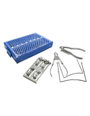 Set Ivory de Aislamiento: Perforador, Portaclamps, Arco, Clamps y Bandeja