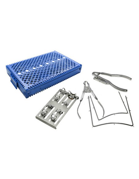 Set Ivory de Aislamiento: Perforador, Portaclamps, Arco, Clamps y Bandeja