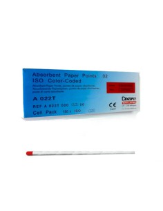 Puntas de Papel Estéril ISO 180uds