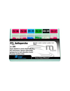 Gutapercha MTWO Conicidad .05 nº30 - 28mm Caja 60 unidades