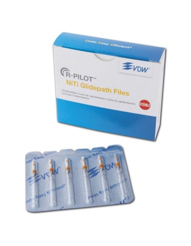 R-Pilot Niti Glidepath Files Limas Blister 6 unidades