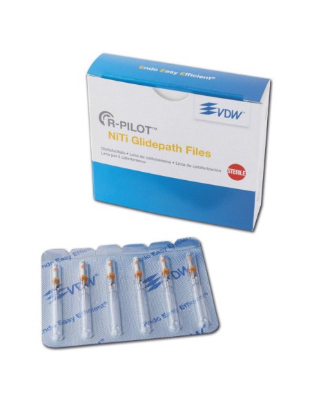 R-Pilot Niti Glidepath Files Limas Blister 6 unidades