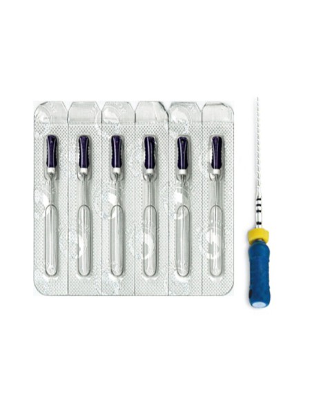 Limas Hedstroem Estériles 21mm Blister 6 unidades