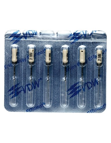 Limas Hedstroem Estériles 31mm Blister 6 unidades