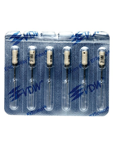 Limas Hedstroem Estériles 31mm Blister 6 unidades