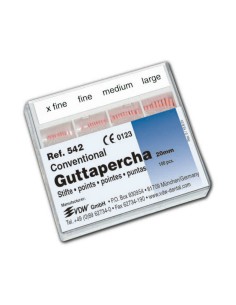 Puntas de Gutapercha Pirata 100 uds