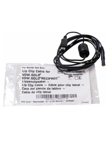 Cable Porta Clip Labial Gold 1 unidad