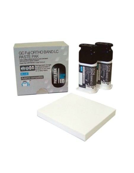 Fuji Ortho Band LC Cemento Ortodoncia Paste Pak Reposición 2 Cartuchos 13,3gr.