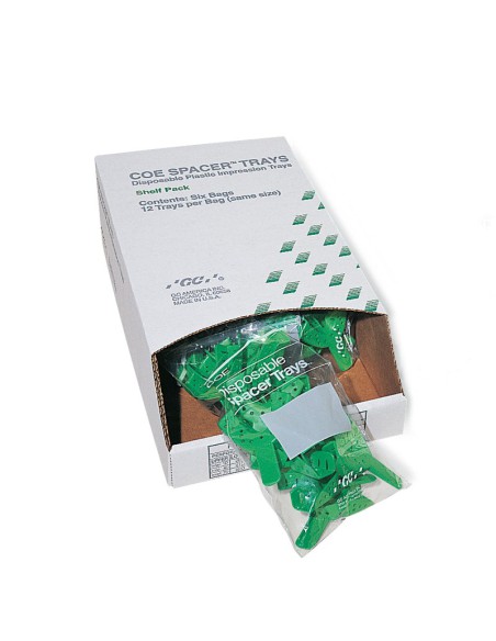 Cubetas Coe Impresión Dental Superior Desechables 72uds