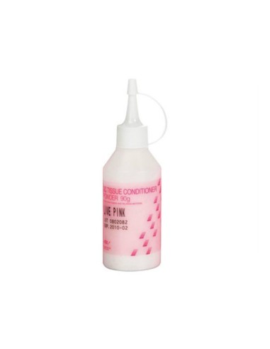 Tissue Condicioner Material Rebase Reposición Polvo Rosa 90gr.