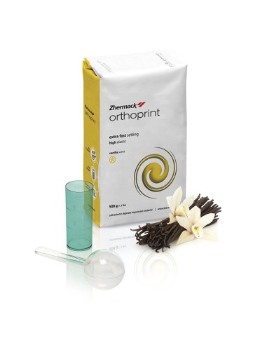 Alginato Orthoprint para Impresión Extra-Rápido Vainilla Zhermack