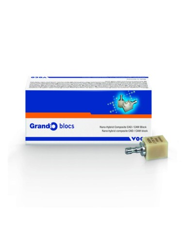 Grandio Blocs n. 12 LT Bloque de Composite CAD/CAM 5 uds