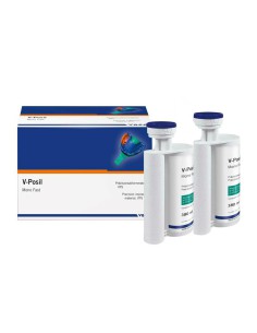 V-Posil Silicona de Adición Mono Fast 2 Cartuchos 380ml.