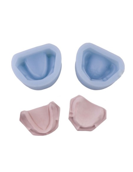 Molde Silicona para Modelo Desdentado
