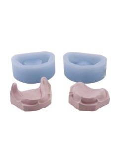 Molde Silicona para Modelo Desdentado