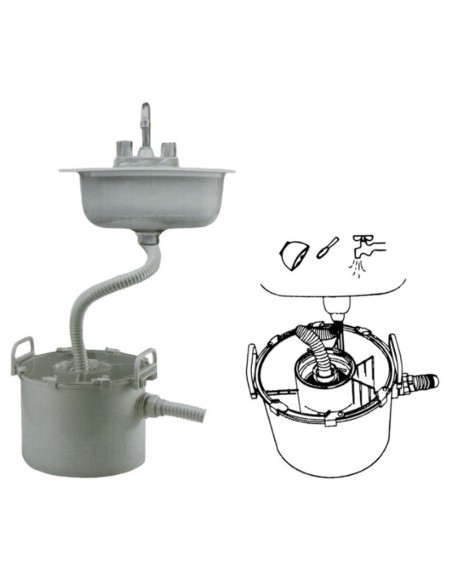Decantadora Cilíndrica 15L
