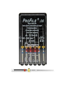 Limas Profile Conicidad .06 Ni-Ti 21mm 6 uds