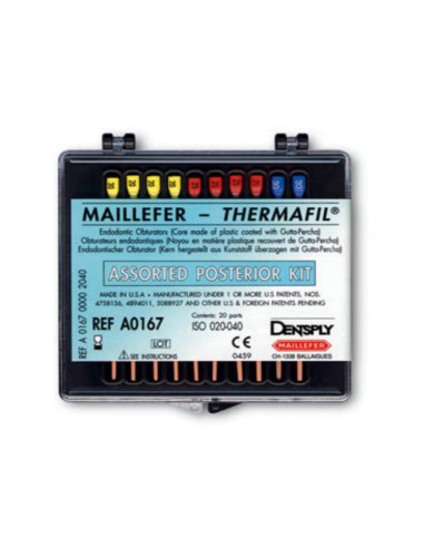 Set Obturadores Thermafil 20 unidades