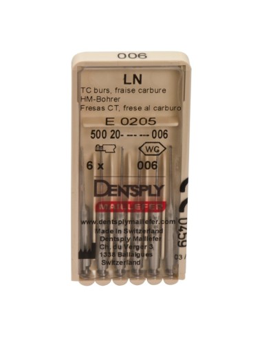 Fresa LN Cuello Largo CA 28mm TC 6 unidades