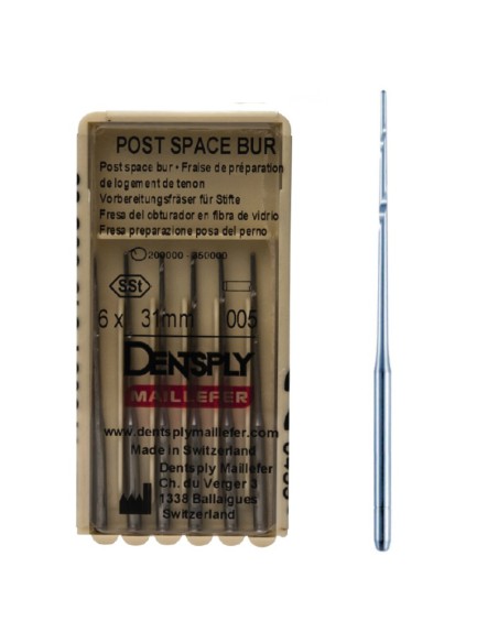 Fresa Post Space Bur FG 31mm 6 unidades