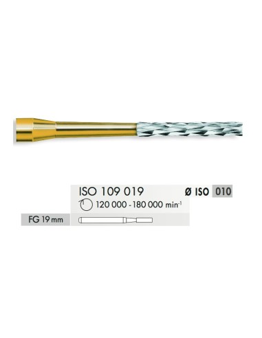 Fresa DC Cilindro FG 19mm 010