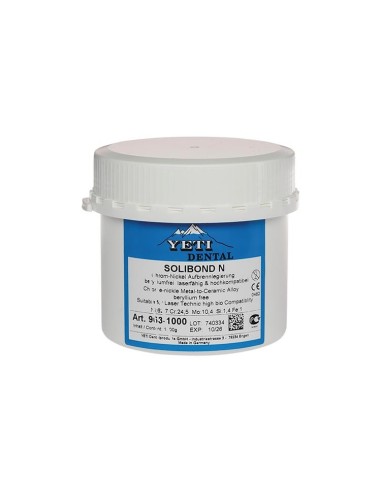 Solibond N Aleación Cromo-Niquel Prótesis 1kg + Prueba 12gr.