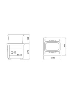 Pulidora Magnética MT-165 Carga máx. 500gr. 2