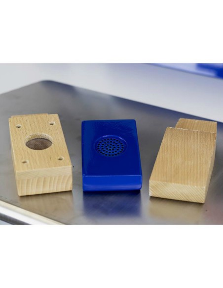 Mesa de Trabajo Metálica 1 Puesto con Aspirador y Luz