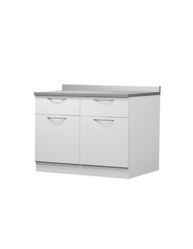 Conjunto Mobiliario Auxiliar con Encimera Inox