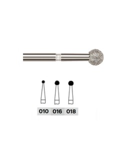 Fresa Bola Diamante FG M 6 unidades