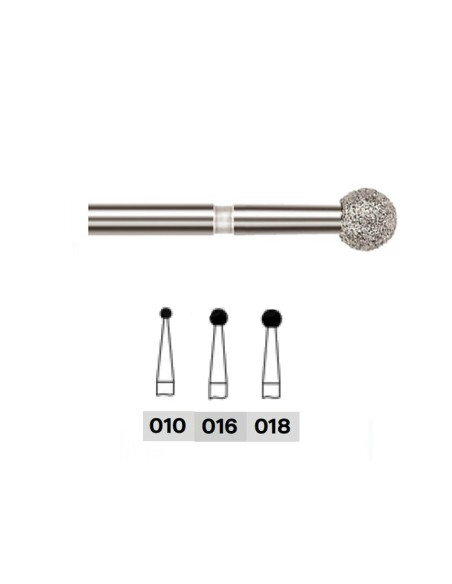 Fresa Bola Diamante FG M 6 unidades