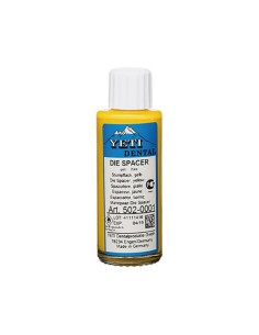 Die Spacer Barniz Espaciador 7 Micras Amarillo Frasco 18ml.