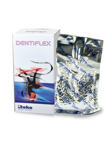 Dentiflex Resina Flexible Termoplástica Nylon Bolsa 250 gr.