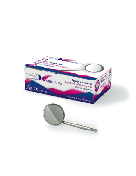 Espejo Dental n. 5 Rodio Cone Socket 24mm Caja 12uds.