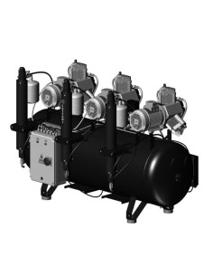 Compresor CAD CAM AC 910 para Fresadora Depósito 300 litros