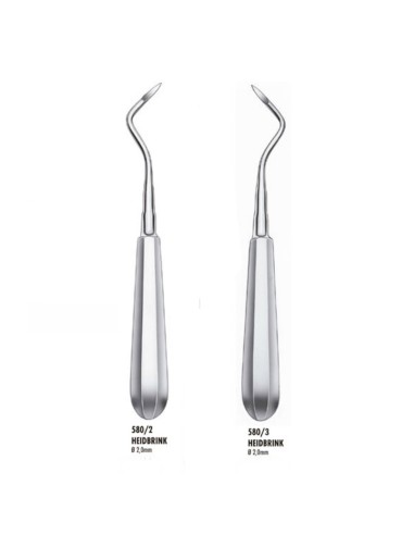 Botador Heidbrink Curvo con Punta 0,2mm.