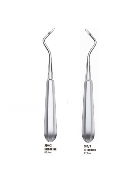 Botador Heidbrink Curvo con Punta 0,2mm.