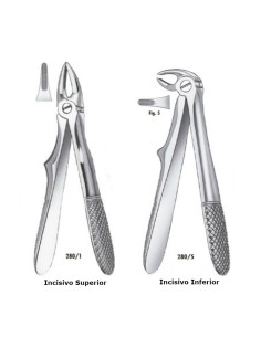 Fórceps Klein Niño para Incisivos Superiores o Inferiores
