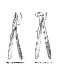 Fórceps Klein Niño Raíces Superiores o Inferiores