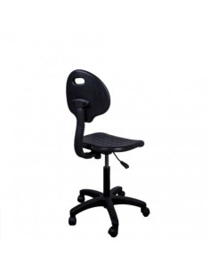 Taburete para Puesto de Trabajo con Respaldo 2