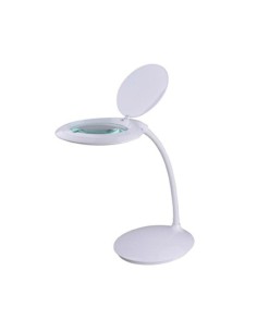 Lámpara Lupa 60 LEDs 5X Sobremesa con Brazo Flexible