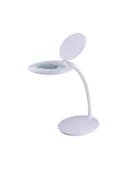 Lámpara Lupa 60 LEDs 5X Sobremesa con Brazo Flexible