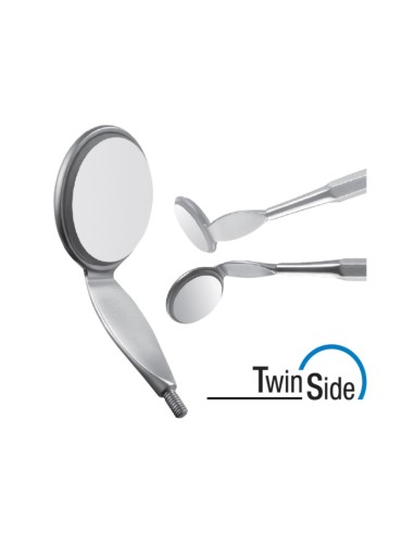 Espejo de Rodio TwinSide n. 4 Plano Small Screw Caja 6 uds