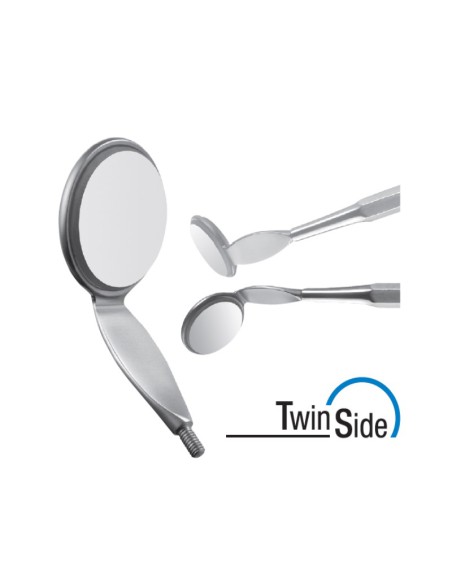 Espejo de Rodio TwinSide n. 4 Plano Small Screw Caja 6 uds