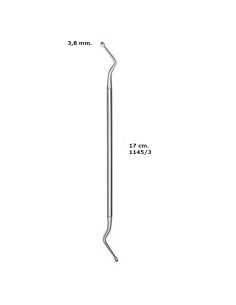 Cureta Hemingway Doble 3,8 mm 17 cm.