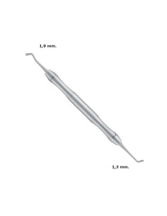 Obturador Liquid Steel Espátula Pera 1,3mm - 1,9mm