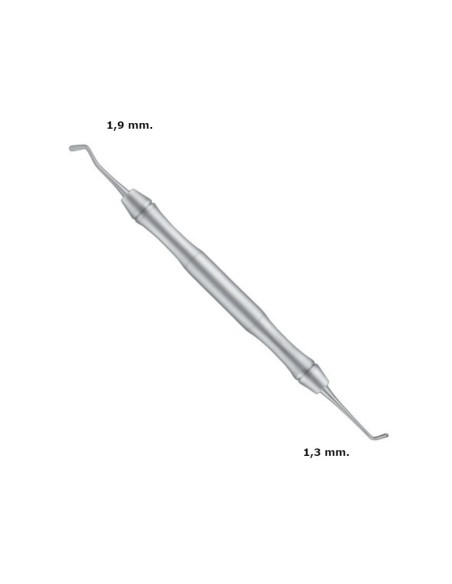 Obturador Liquid Steel Espátula Pera 1,3mm - 1,9mm