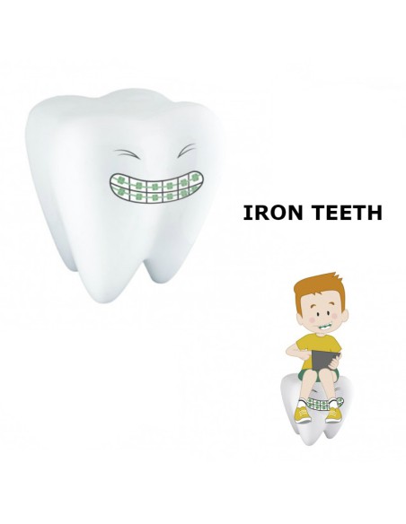 Taburete Molar Divertido para Sala de Espera Odontopediatría