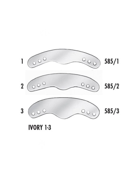 Matrices Ivory Metálicas 12 unidades