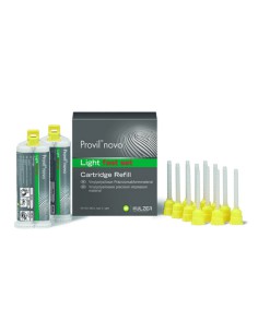 Provil Novo Fast Set Silicona Impresión 2 cartuchos 50ml.
